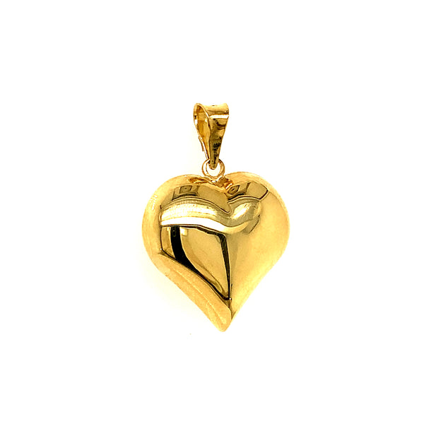Dije (corazón) en oro amarillo 10k