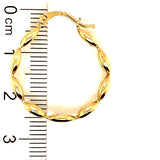 Argollas en oro amarillo 10k