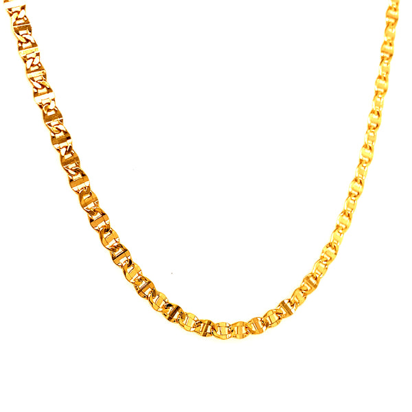 Cadena (gucci) en oro amarillo 10kt. 45cm
