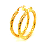 Argollas en oro amarillo 10k