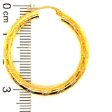 Argollas en oro amarillo 10k