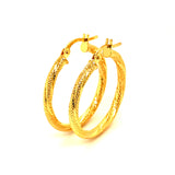Argollas en oro amarillo 10k