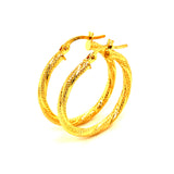 Argollas en oro amarillo 10k