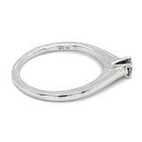 (SOFIA) Anillo con diamantes en oro blanco 10k