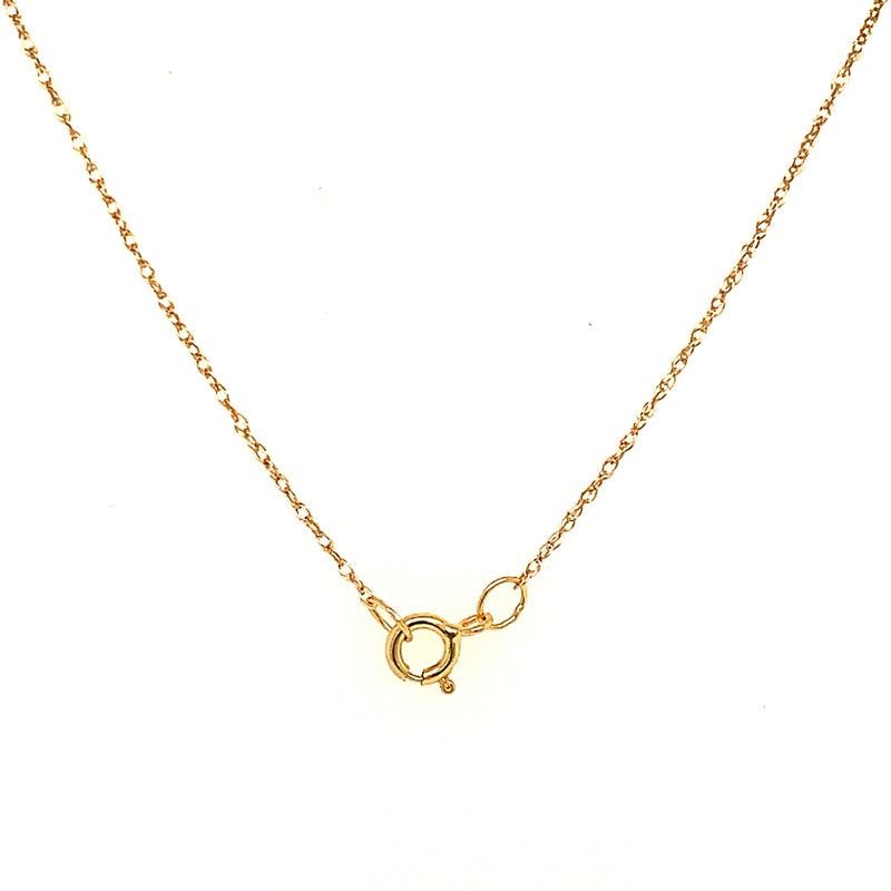 Collar de Peridoto en oro amarillo 10k  ANTES:  $369.00