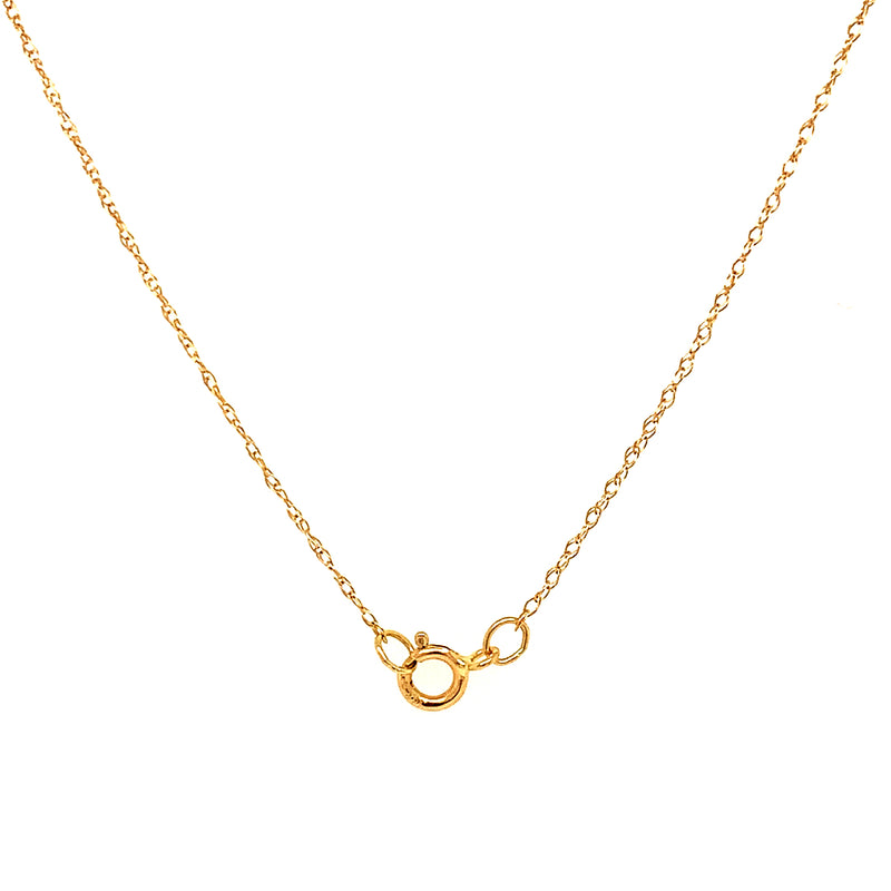 Collar de Peridoto en oro amarillo 14k  ANTES:  $369.00