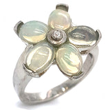 Anillo con —palo en plata 925