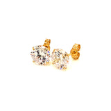 Aretes (circones) en oro amarillo 10kt