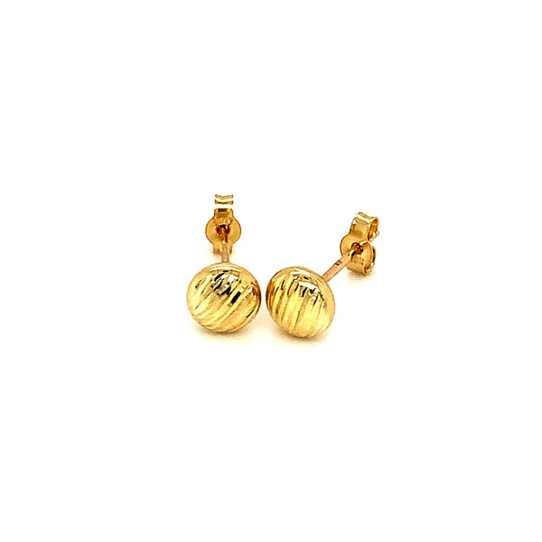 Aretes en oro amarillo 10kt