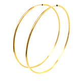 Argollas en oro amarillo 18k