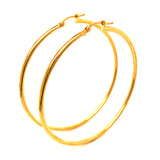 Argollas en oro amarillo 18k