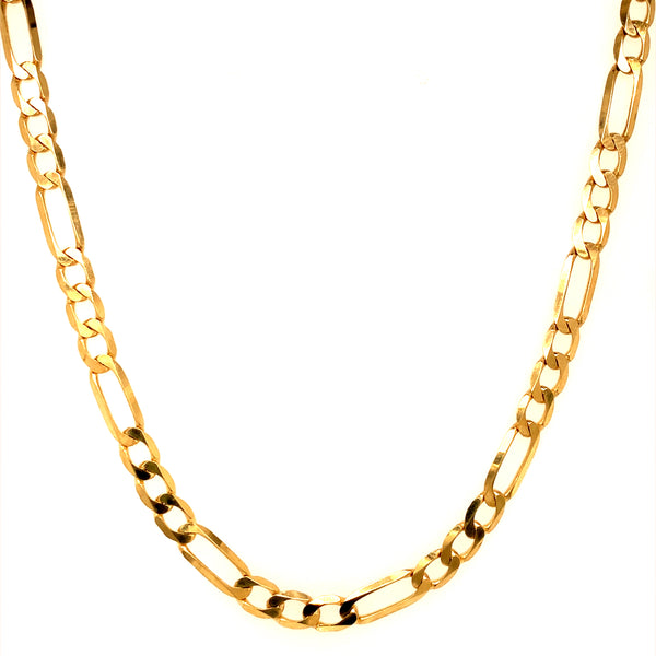 Cadena (Cartier Maciza) 60cm en oro amarillo 18k