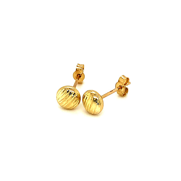 Aretes en oro amarillo 10kt