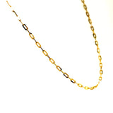 Cadena en oro amarillo 10kt. 50cm