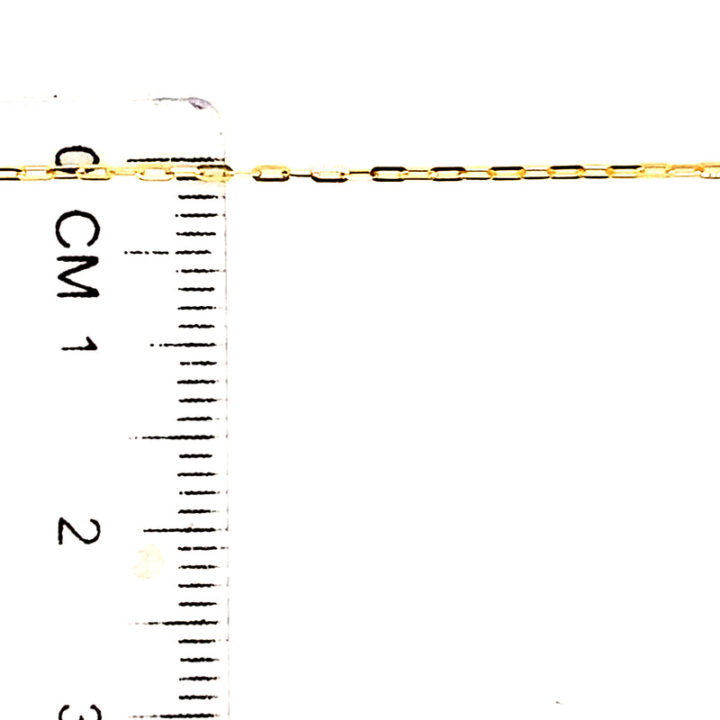 Cadena en oro amarillo 10kt. 50cm