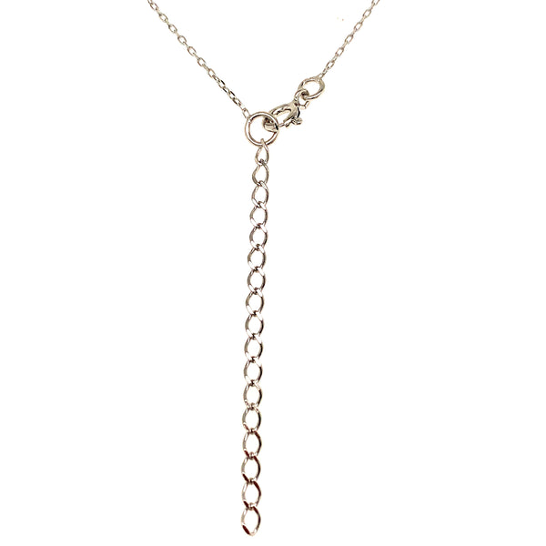 (SWAN) Collar ajustable de perlas cultivadas en plata 925  ANTES:  $69.00