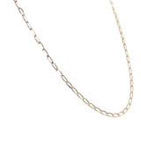 Cadena en oro blanco 10kt. 45cm