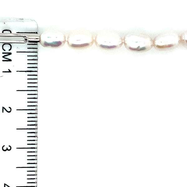 (SWAN) Pulsera de perlas cultivadas en plata 925  ANTES:  $79.00