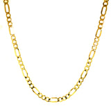 Cadena (cartier hueca) 60cm en oro amarillo 10k