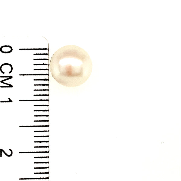 Aretes de perlas cultivadas en oro amarillo 14k  ANTES:  $119.00
