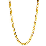 Cadena (gourmet) en oro amarillo 10kt. 60cm