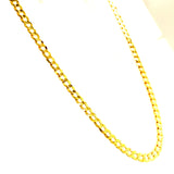Cadena (gourmet) en oro amarillo 10kt. 60cm