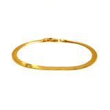 Pulsera (omega) en oro amarillo 10kt. 19cm