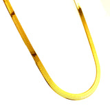Cadena (omega maciza) en oro amarillo 10kt. 50cm
