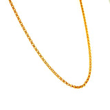 Cadena (Rolo Maciza) 45cm en oro amarillo 18k