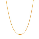 Cadena (Rolo Maciza) 50cm en oro amarillo 18k