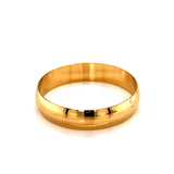 Banda 5mm en oro amarillo 18k