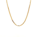 Cadena (Mini Clip) en oro amarillo 18kt. 40cm