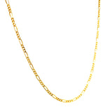 Cadena (cartier) en oro amarillo 10k 60cm