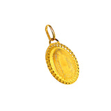 Dije (Virgen de Guadalupe) en oro amarillo 10kt.