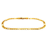 Pulsera (cartier) en oro amarillo 18k. 21CM