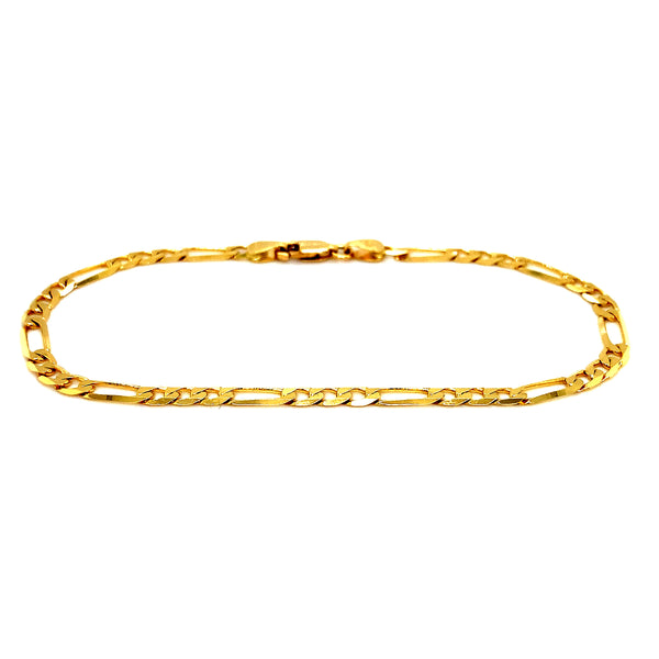 Pulsera (cartier) en oro amarillo 18k. 21CM