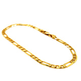 Pulsera (cartier) en oro amarillo 18k. 21CM