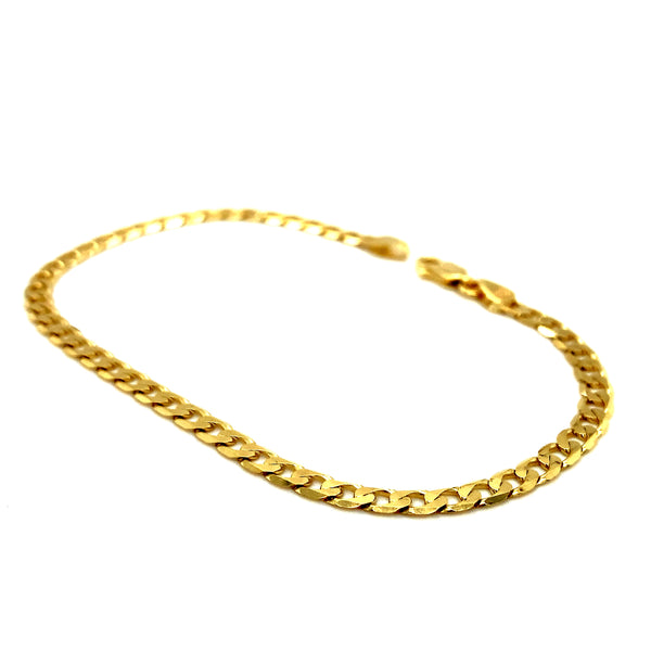 Pulsera (gourmet) en oro amarillo 10kt. 21CM