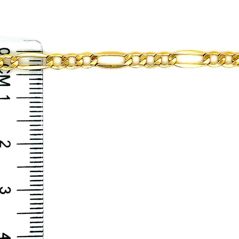 Pulsera cartier en oro amarillo 10kt. 21cm