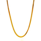 Cadena (Espiga Hueca) en oro amarillo 10kt. 50cm