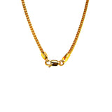 Cadena (Espiga Hueca) en oro amarillo 10kt. 50cm