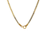 Cadena (gourmet) 50cm en oro amarillo 10k