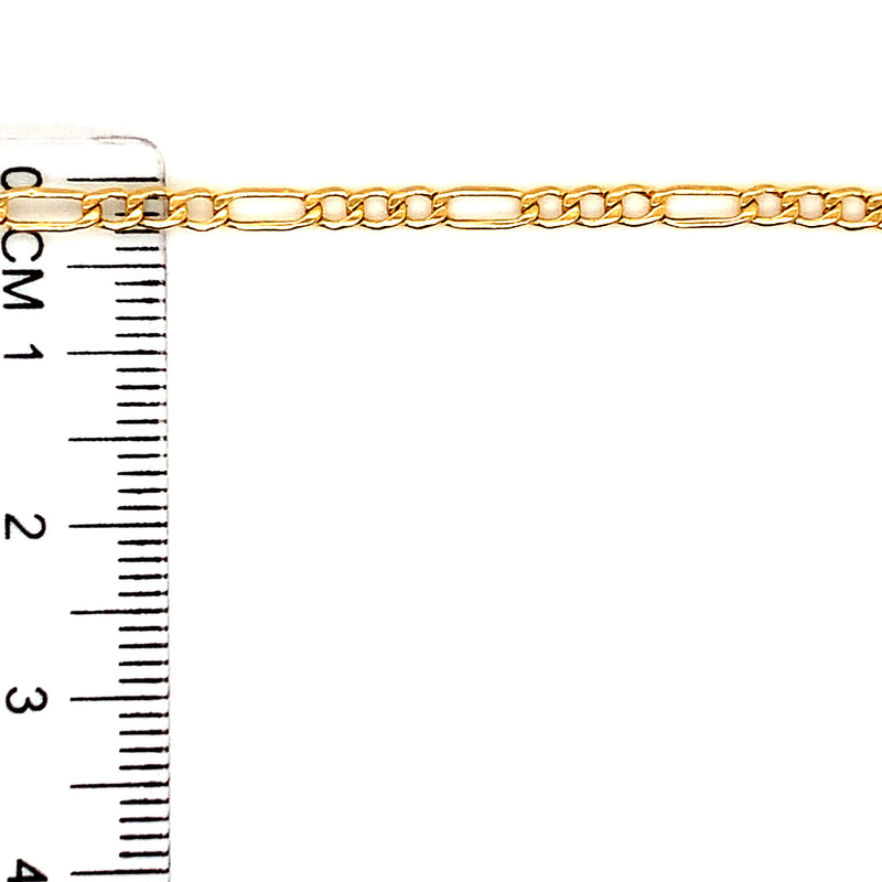 Cadena (cartier) 45cm en oro amarillo 10k