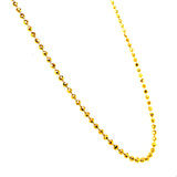 Cadena (bolitas) 60cm en oro amarillo 18kt