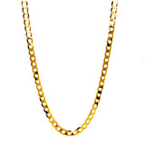 Cadena (gourmet Maciza) en oro amarillo 18KT 60cm
