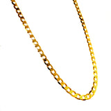 Cadena (gourmet Maciza) en oro amarillo 18KT 60cm