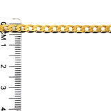 Cadena (gourmet Maciza) en oro amarillo 18KT 60cm