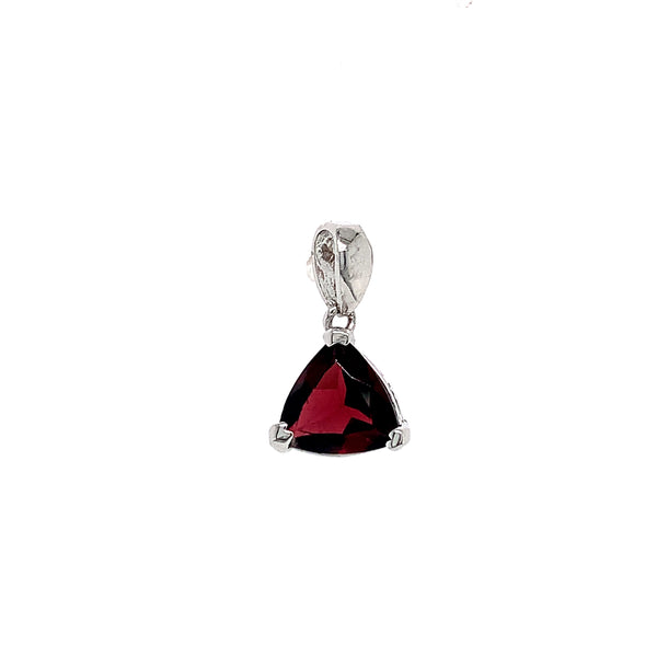 Dije de granate en plata 925