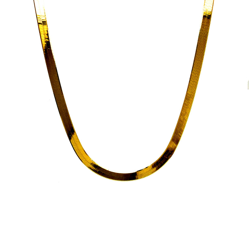 Cadena (omega) en oro amarillo 10kt. 40cm