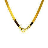 Cadena (omega) en oro amarillo 10kt. 50cm